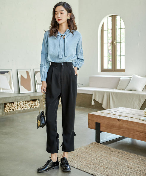 Bowtie Slim Pants